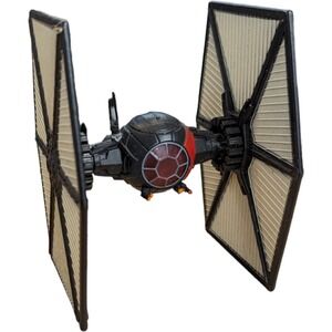 Star Wars Black First Order  Die Cast Metal Tie Fighter Disney Store London
